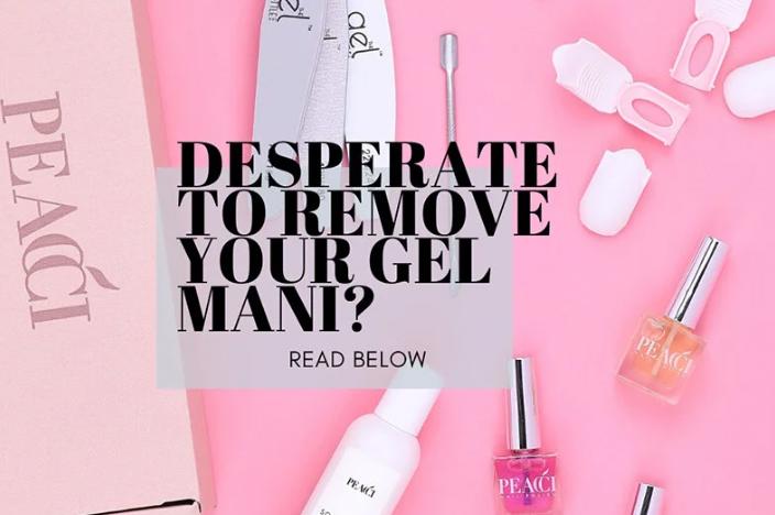 How To Remove Your Gel Nails At Home